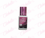 Pegamento - adhesivo negro profesional MAY para extensión de pestañas, tiempo de secado 0.5 segundos, 10ml por pieza