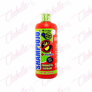 Shampoo Incredible para Piojos y Liendres incluye cepillo, Adecuado para el tratamiento de piojos de la cabeza, piojos de pubis (ladillas) y piojos del cuerpo. Elimina y evita el contagio la formula especializada, 1 litro por pieza