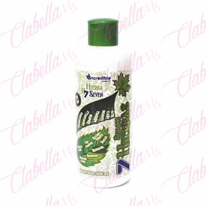 Shampoo Incredible Hierba Seven Sin Sal Romero Ginseng Manzanilla, con extracto de menta, ginseng, moringa, manzanilla, de romero, entre otros, limpiarán suavemente tu cuero cabelludo y tu cabello, previendo su caída al devolverle su fuerza y su volumen, 950ml por pieza