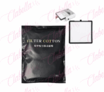 Filtro de algodón para extractores de uñas, aprox 30.5x23.7cm, paquete con 100 piezas