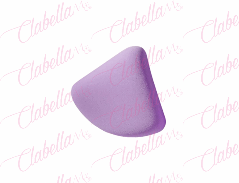 BLENDER GRANDE en forma de DIAMENTE para aplicar maquillaje aprox 6x7cm por pieza, a granel, surtido