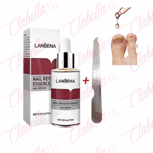 Esencia reparadora de uñas LANBENA, ayuda a combatir problemas como uñas agrietadas, rugosas, decoloradas, quebradizas, separadas y atacadas por hongos, para pedicure, 15ml por pieza