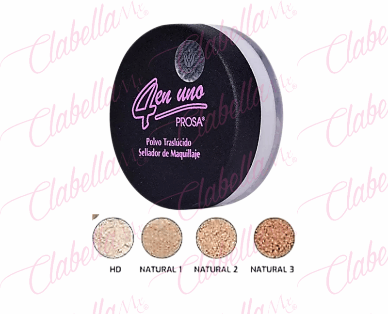 Polvo translucido 4 en 1 PROSA sellador de maquillaje para rostro gr por pieza ESPECIFICAR: