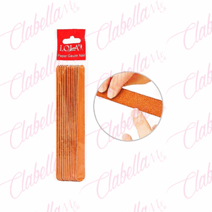 Lima para manicure 8 piezas por paquete