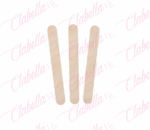 Abatelenguas de madera multiusos para depilación, aplicación de mascarillas etc, por paquete. ESPECIFICAR: