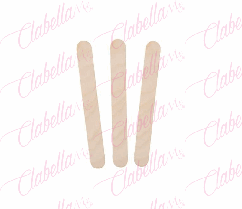 Abatelenguas de madera multiusos para depilación, aplicación de mascarillas etc, por paquete. ESPECIFICAR: