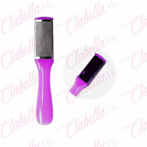 Lima duo con quita callos para pies pedicure aprox de 2.5x17cm por pieza, surtido