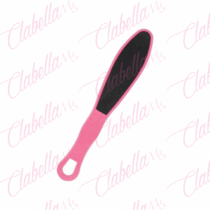 Lima delgada de plastico para pies - pedicure aprox de 4.5x23cm por pieza,