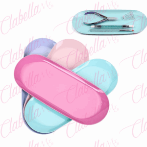 Bandeja porta herramientas o riñonera de acero inoxidable para esterilizar herramientas, aprox de 24x10cm, por pieza, surtido