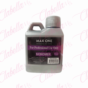 Monómero Max One para acrílico en uñas 120ml (REAL 64ML) por pieza