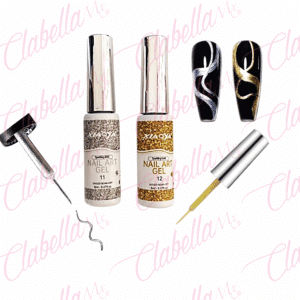 Gel Xiaoya uv/led gama en forma de delineador para decorar uñas 2 piezas de 8ml por PAR. ESPECIFICAR: