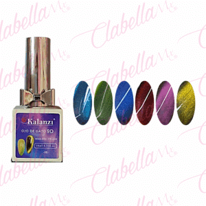 Geles Kalanzi uv/led Ojo de Gato 9D para uñas 6 piezas de 10ml por gama KLZ-Q073