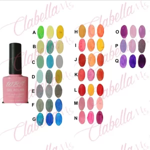 Geles WBS uv/led para uñas 3 piezas de 10ml por gama ESPECIFICAR: