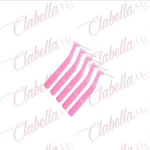 Paquete de mini cepillo interdental multiusos para lifting, laminado de cejas, separar y peinar pestañas aprox 7cm 5 piezas por paquete, surtido MCHUL