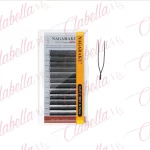 Pestañas mink Nagaraku UU LASHES, 0.07D MIX 8-15MM una por una, con 12 tiras en estuche rígido ESPECIFICAR: