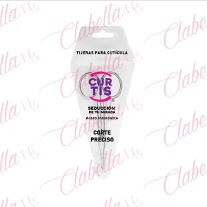 Tijera para cutícula estandar CURTIS CORTE PRECISO para manicure de acero inoxidable por pieza