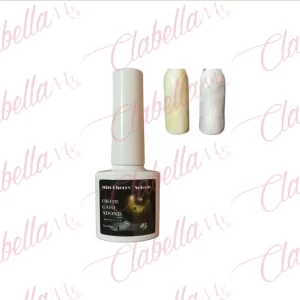 Gel Miss cherry uv/led efecto Ojo de Gato ADONIS (COLOR DORADO Y PLATA) para uñas 10ml por PAR (cambia ligeramente el tono)
