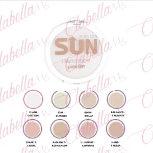 Iluminador en polvo PINK UP, Luminous Powder para rostro 10g, por pieza ESPECIFICAR: