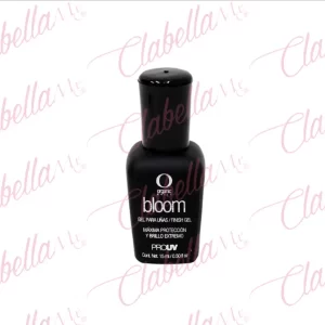 Gel uv/led BLOOM ORGANIC NAILS gel finalizador, brinda brillo extremo y larga duración para acrílico 15ml por pieza