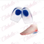 Almohadillas plantilla taloneras ortopédicas de gel para aliviar fascitis plantar, espolón calcáneo esquí, unisex, aprox 10.8x6.8cm, por par