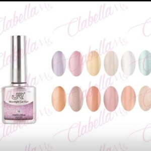Geles JR uv/led Moonlinght Cat Eye para uñas 10ml 12 piezas por gama 8A-171