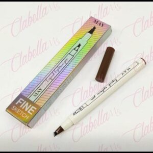 Delineador de plumón efecto microblading COLOR CAFÉ para ceja por pieza, surtido