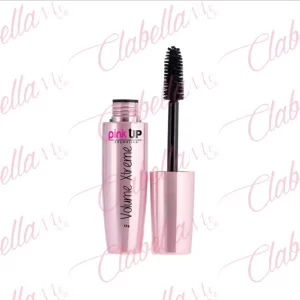 Rímel PINK UP, Volume Xtreme negro para pestañas, larga duración a prueba de agua ideal para dar volumen y longitud 13g, por pieza