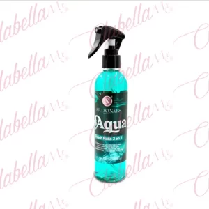 Aqua Finish 3 en 1 STUDIO NAILS limpiador y desinfectante sanitizante, optimiza la limpieza, preparación y finalización para uñas 240ml por pieza