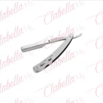 Porta navaja - Perfilador rápido plegable de ACERO INOXIDABLE, para reparación de barba y cortar cejas aprox 24cm por pieza ESPECIFICAR: