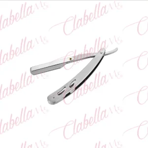 Porta navaja - Perfilador rápido plegable de ACERO INOXIDABLE, para reparación de barba y cortar cejas aprox 24cm por pieza ESPECIFICAR: