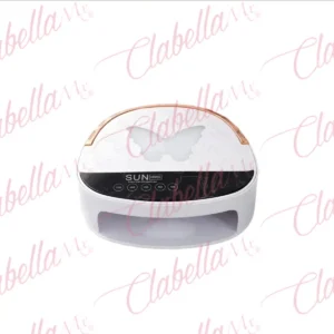Lámpara SUPER SUN HR05 uv uv/led para secado de gel en uñas 288w con temporizador 10.30.60.99s, sensor y pantalla, aprox de 23x25cm con cable usb recargable por pieza, surtido