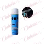 Spray enfriador para maquinas cortadoras cuchillas de cabello de 4x4 evita que tus maquinas se calienten y se dañen, también sirve para limpiar y desinfectar. Por otro lado el uso constante de este producto mantendrá lubricada tu maquina y servirá como anti-corrosivo, aprox 400gr por pieza