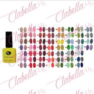 Geles RJ uv/led Gel uñas, esmalte, barniz polish, semipermanente para uñas POR PAR de 10ml ESPECIFICAR: