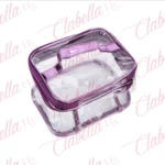 Cosmetiquera transparente multiusos aprox de 22x15x18cm por pieza, ESPECIFICAR: