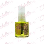 Esmalte Uña Maravilla Aceite para cutícula hidrata y nutre la cutícula y la piel que rodea la uña. Se puede usar diariamente sobre las uñas limpias para mantenerlas sanas y con brillo, para uñas aprox 15 ml por pieza