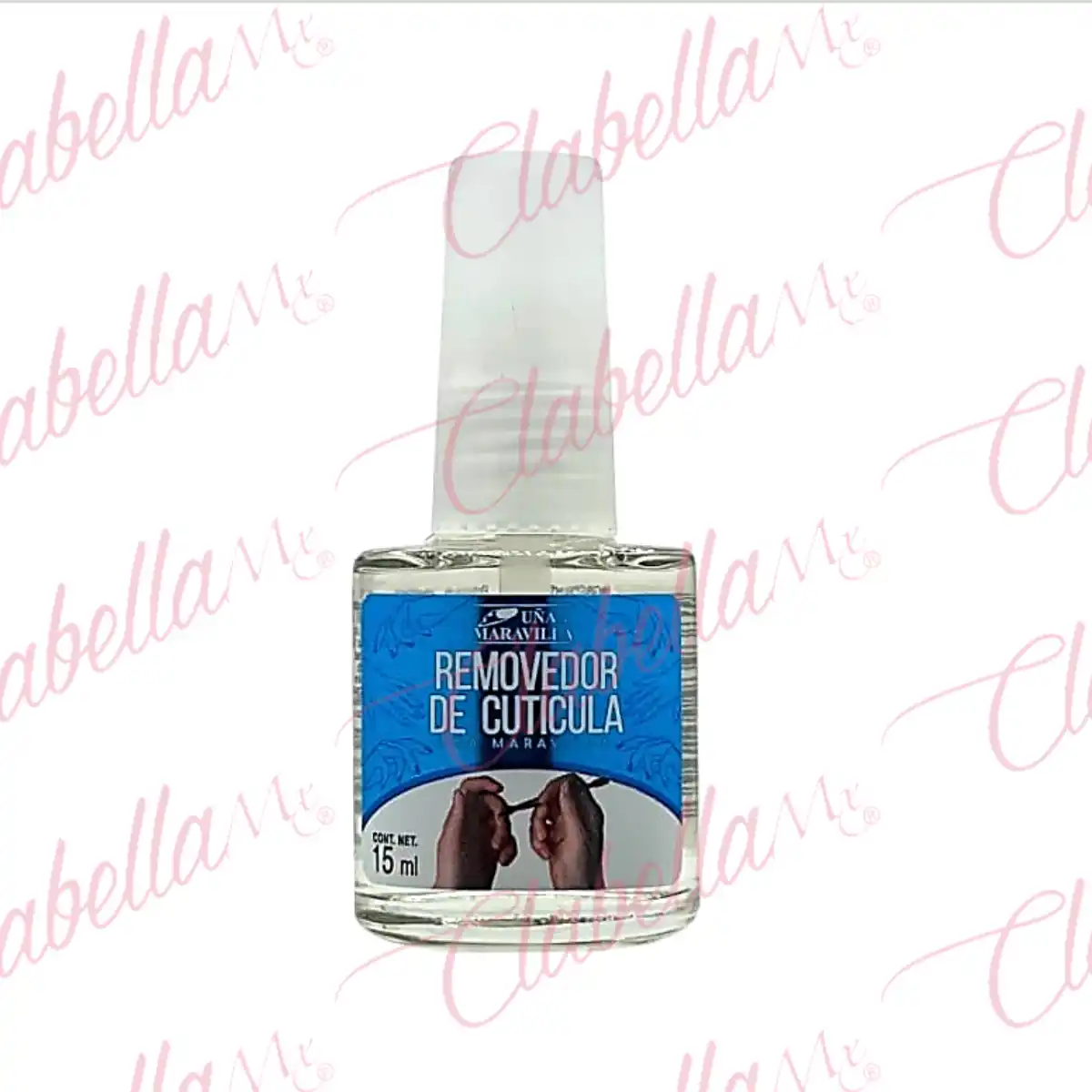 Esmalte Uña Maravilla removedor de cutícula, ablanda y remover suavemente la cutícula y células muertas, para uñas aprox 15 ml por pieza