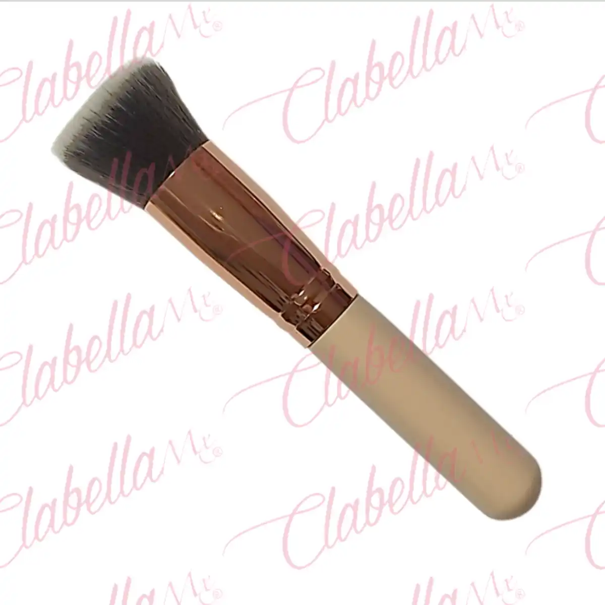 Brocha brush para aplicación de maquillaje de base en liquido o en crema, por pieza, surtido