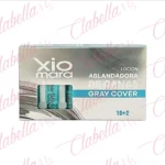 Ampolletas XIOMARA ABLANDADORA DE CANAS mejora la penetración y duración del tinte, facilitando la cobertura de canas rebeldes. Se aplica directamente sobre las canas antes de teñir, dejándolo actuar de 3 a 5 minutos sin enjuagar, estuche con 12 piezas de 10ml