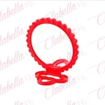 Espejo CHICO de mano para confirmaccion de PLASTICO, multiusos, aprox 22cm, por pieza, surtido
