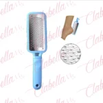 Lima de acero inoxidable con un mango de plástico ergonómico para pies - pedicura aprox 8x17cm, por pieza, surtido