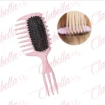 Cepillo CANDY BRUSH multifuncional 3 en 1, diseñado para desenredar, definir rizos y seccionar el cabello aprox 11cm por pieza, surtido