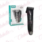 Rasuradora Eléctrica 3 en 1 cortador de cabello, afeitadora y depilador de nariz -perfilador, cabezales intercambiables, cuchillas de acero inoxidable, diseño ergonómico y portátil, Batería recargable (incluye cable USB), por pieza