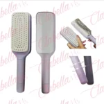Cepillo para cabello autolimpiante con cerdas retráctiles aprox 24cm, por pieza, surtido