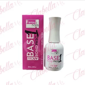 Gel FANTASY uv/led Base Coat Bond Paso 1 para adherir color a la uña, 15ml, por pieza