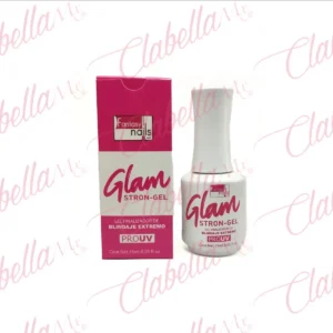 Gel FANTASY uv/led Gel Finalizador GLAM Top Coat Cristal - Templado - Tempered - Diamond blindaje extremo, 15ml, por pieza