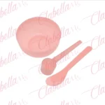 Kit para mezclar mascarillas - Bowl TIPO 2 contiene: 1 Cio, 1 cuchara medidora, 1 espatula, kit con 3 piezas, surtido